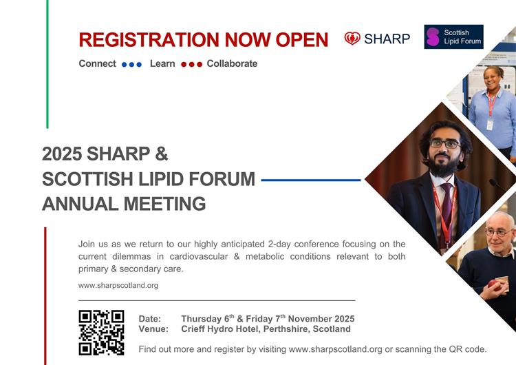SHARP & Scottish Lipid Forum Annual Meeting 2025