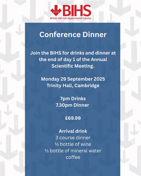 BIHS Conference Dinner 2025