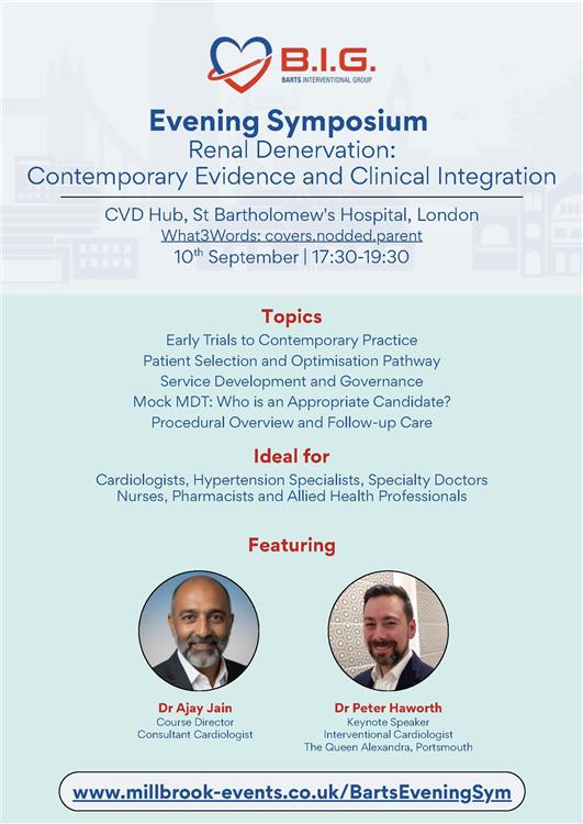 Symposium: Renal Denervation: Contemporary Evidence and Clinical Integration