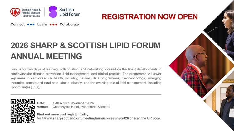 SHARP & Scottish Lipid Forum Annual Meeting 2026 